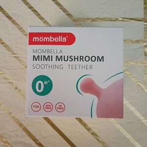 Pink Mimi Mushroom Soothing Teether
